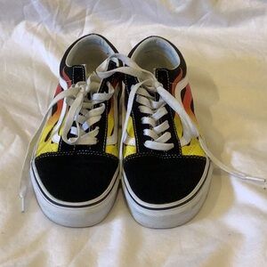 Vans Old Skool Flames, black